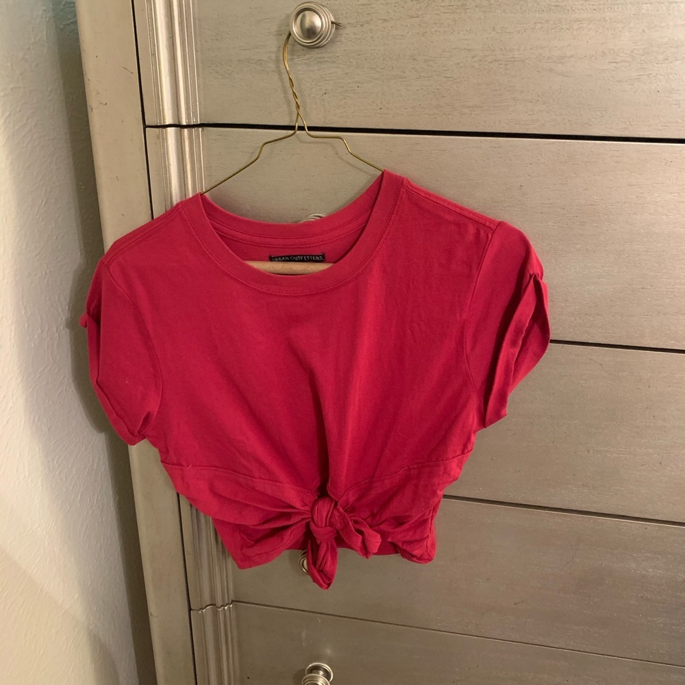 Tie up crop top